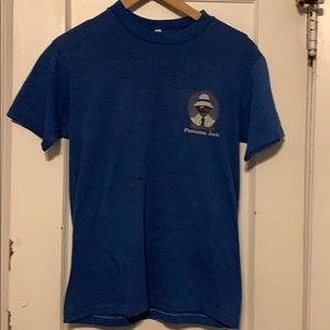 Vintage Original Panama Jack blue tshirt Medium